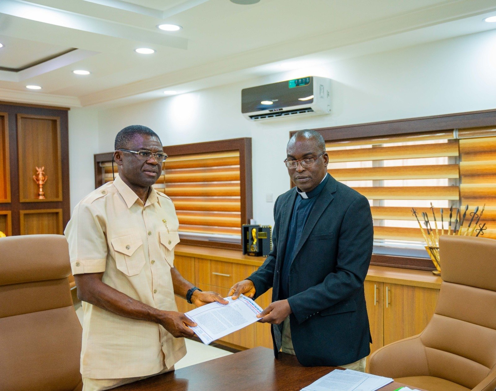 Advocacy Engagement meeting with the Deputy Governor, his execellency Rt Hon Philip Shuaibu. Courtesy SCALE Nigeria Project