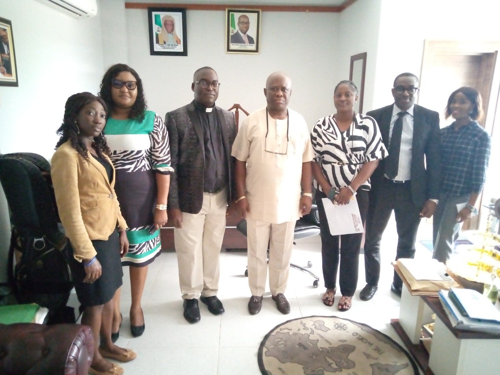 Advocacy Engagement Meeting with the Edo State Attorney General, Hon Oluwole Iyamu SAN