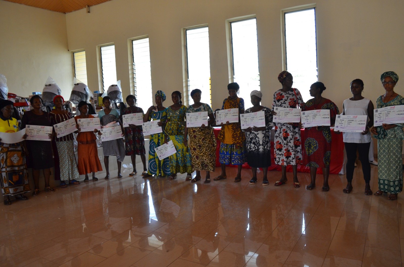 Provision of Cash Transfer for Income Generating Activity to Caregivers. Courtesy SCOPPH-T Project